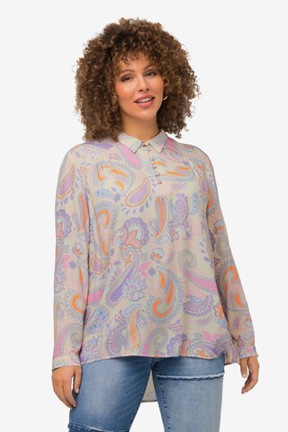 Ulla Popken Blouse in Gemengde kleuren: voorkant