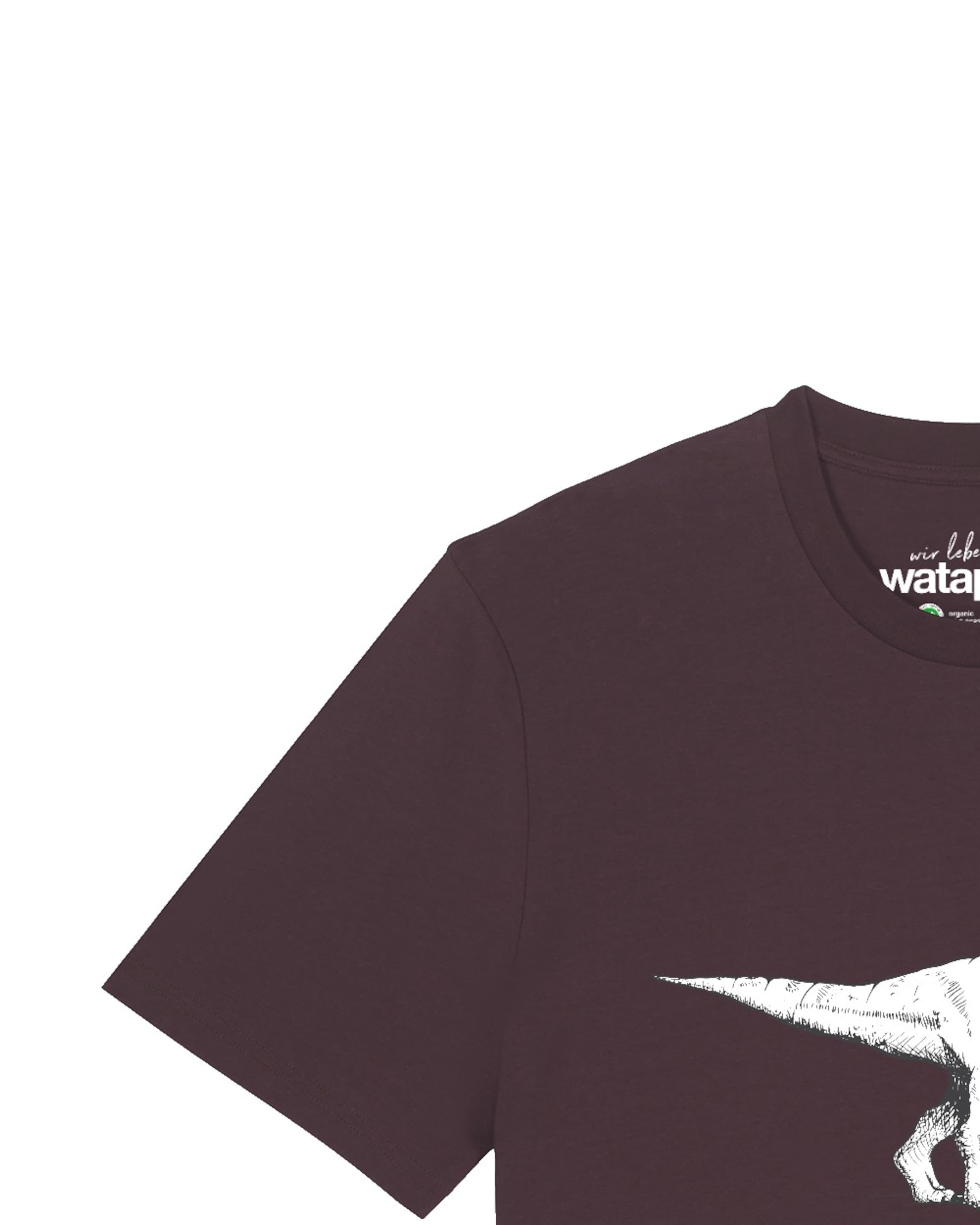 T-Shirt 'Astronaut On T-Rex' Watapparel en rouge