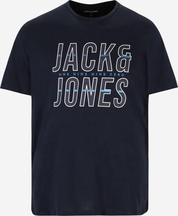 Jack & Jones Plus Shirt 'XILO' in Blue: front