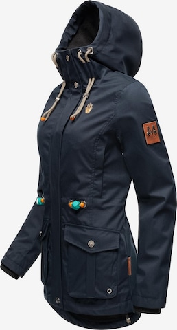 MARIKOO Between-season jacket 'Babetaa' in Blue