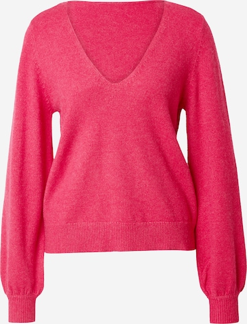 VILA Sweater 'RIL' in Red: front