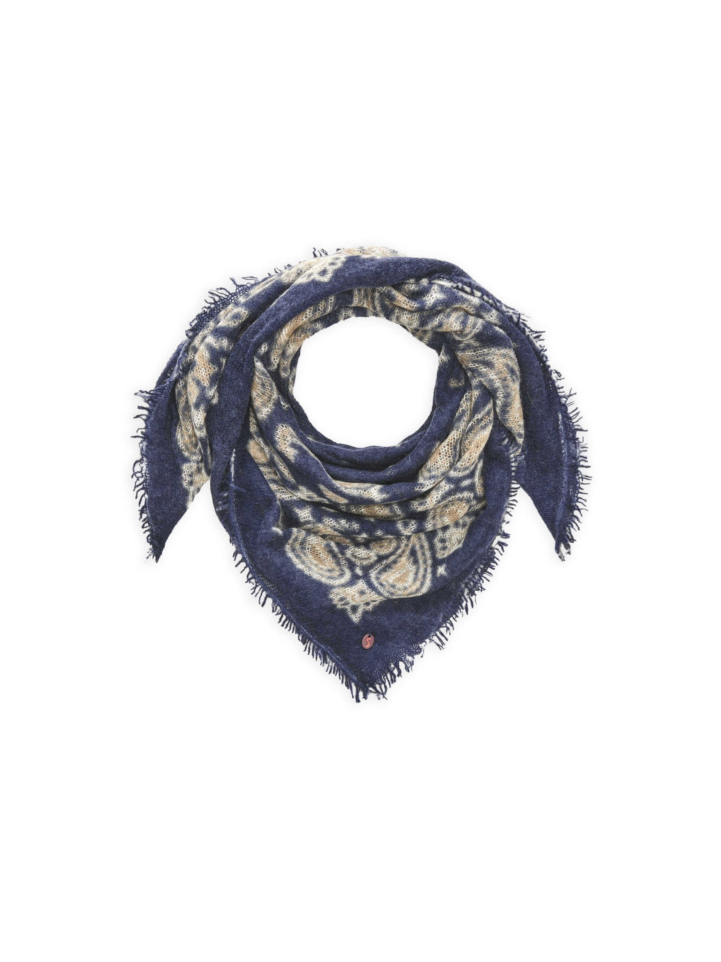 CODELLO Tuch in Blau: Vorderseite