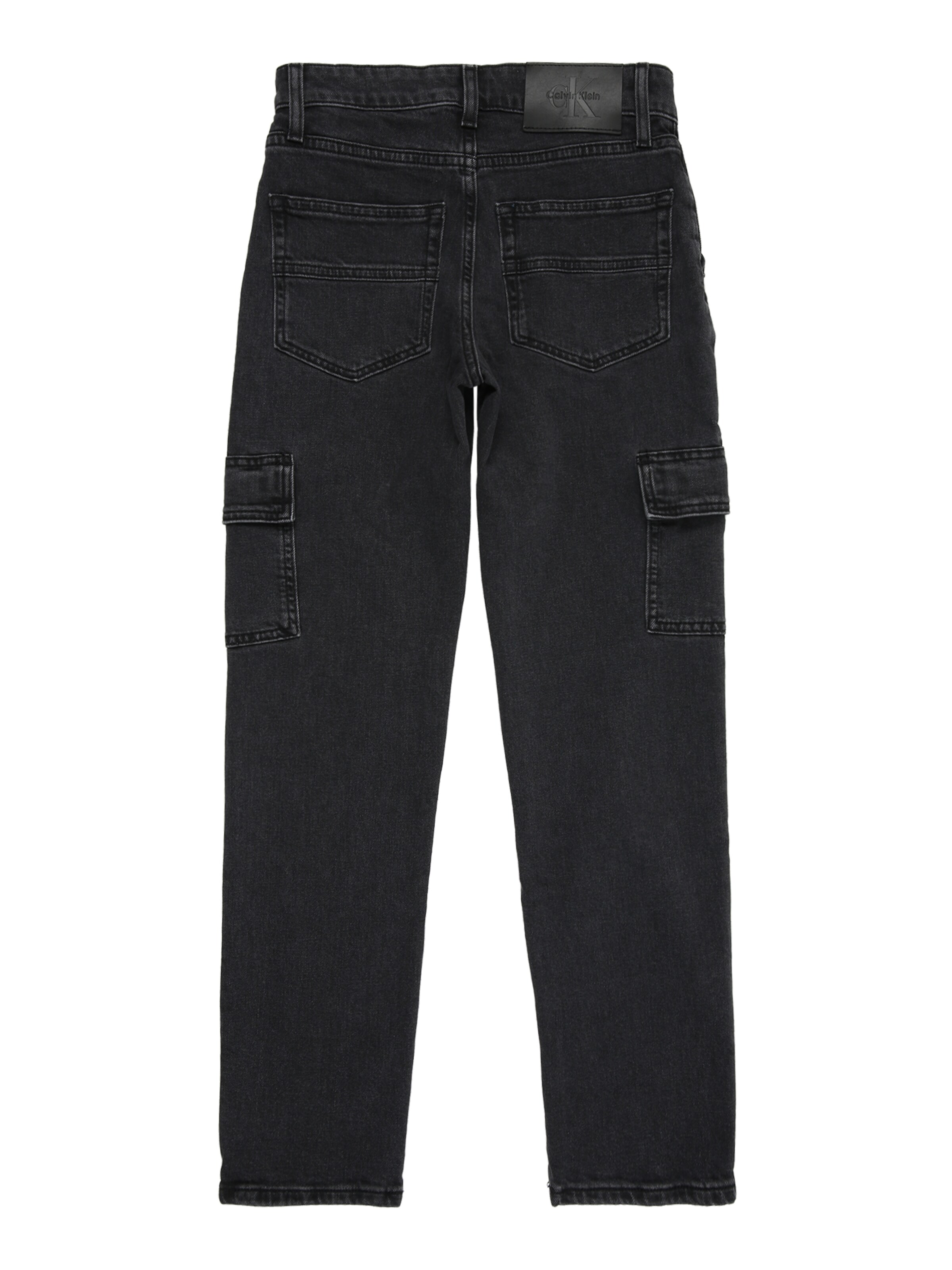 Calvin Klein Jeans Normální Džíny – černá