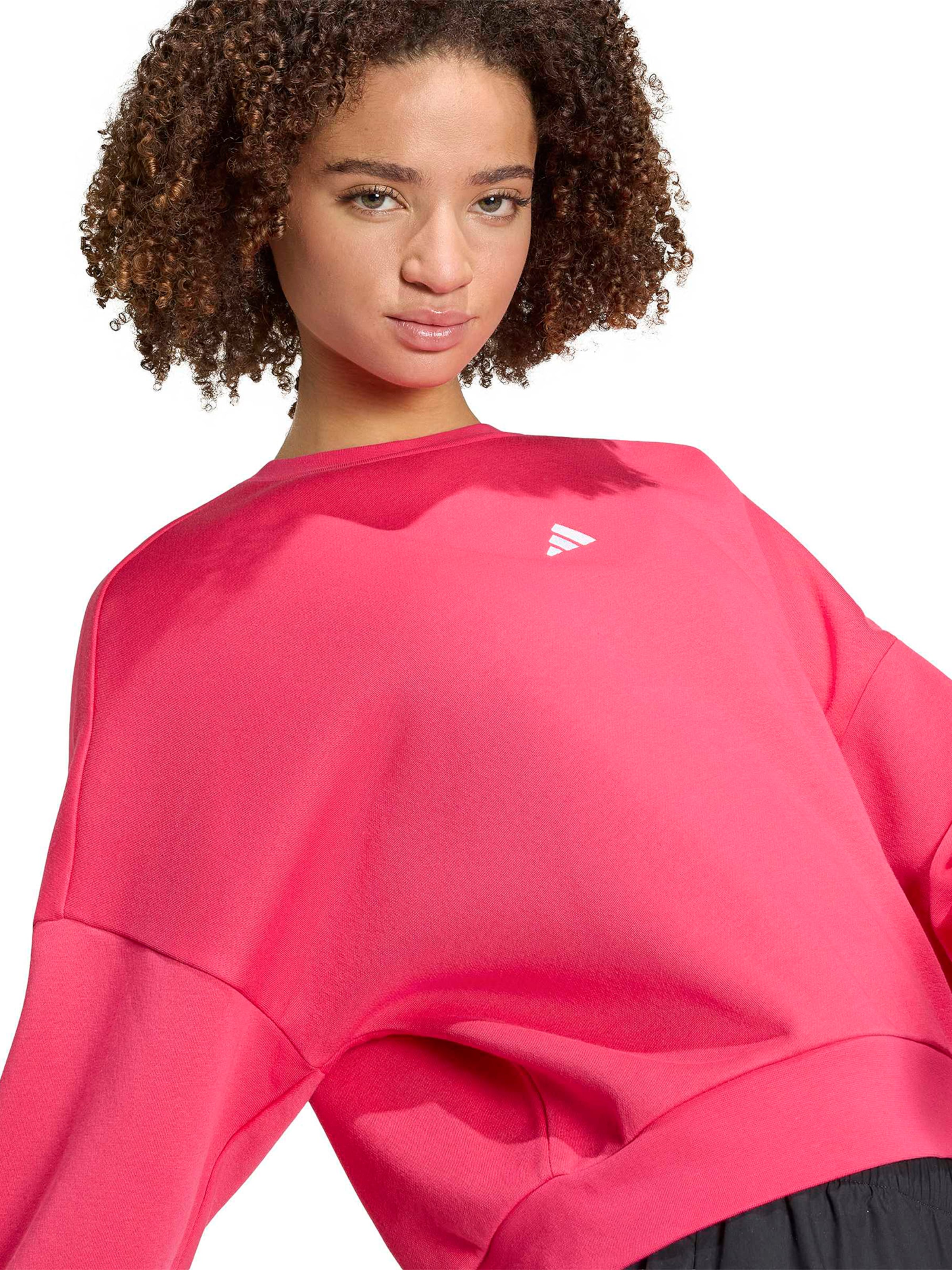 ADIDAS SPORTSWEAR Αθλητική μπλούζα φούτερ σε ροζ