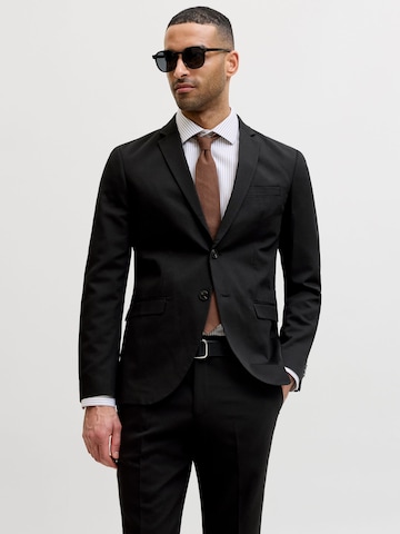 JACK & JONES Super Slim Fit Сако 'JPRFranco' в черно: отпред