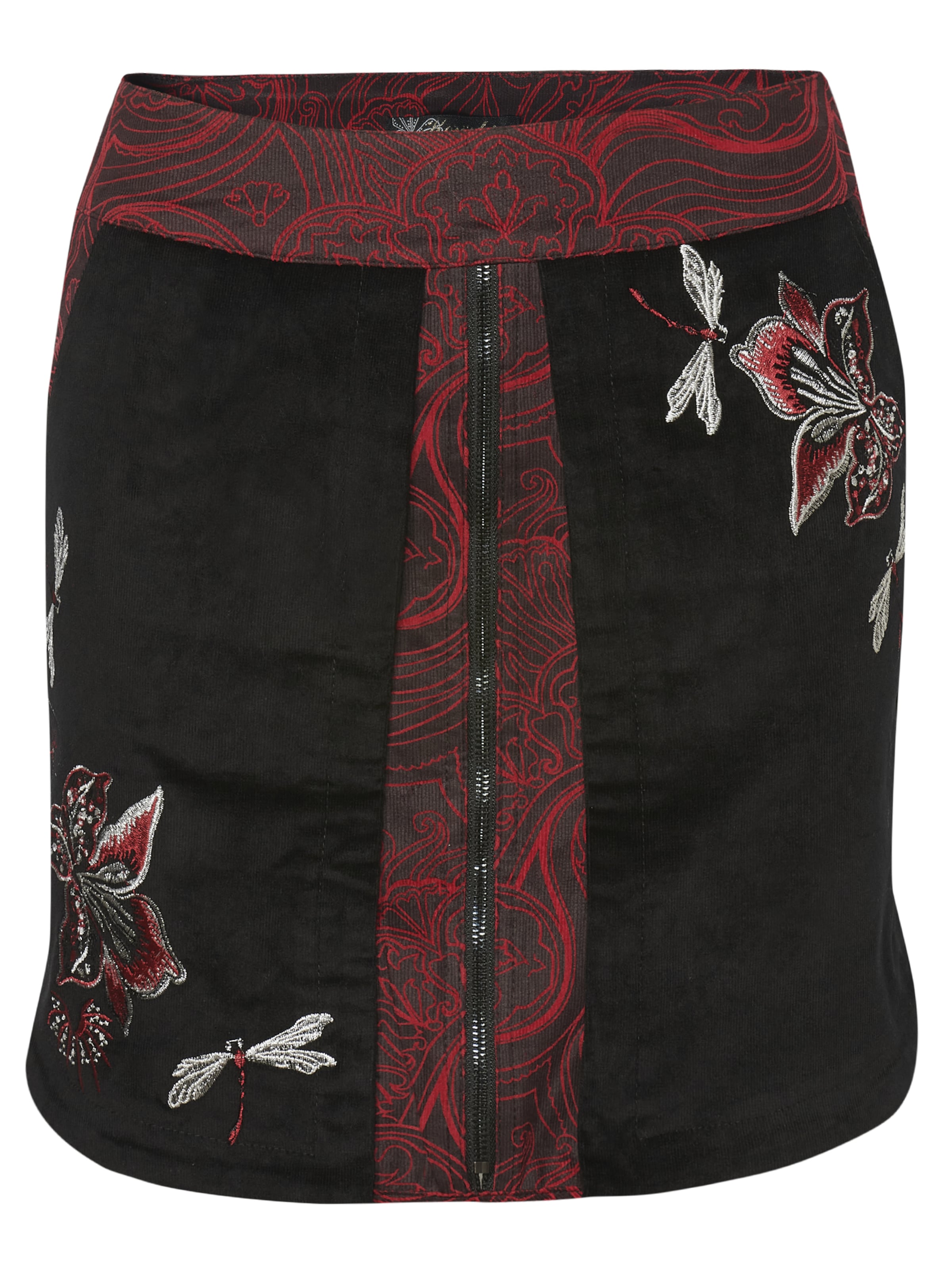 KOROSHI Sukňa - Zmiešané farby: predná strana