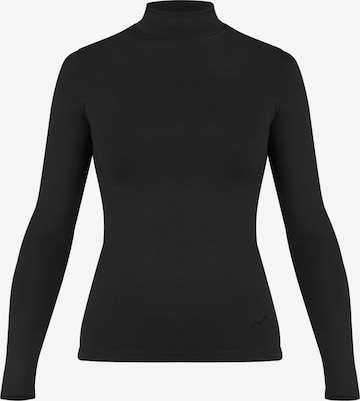 Pull-over normani en noir : devant