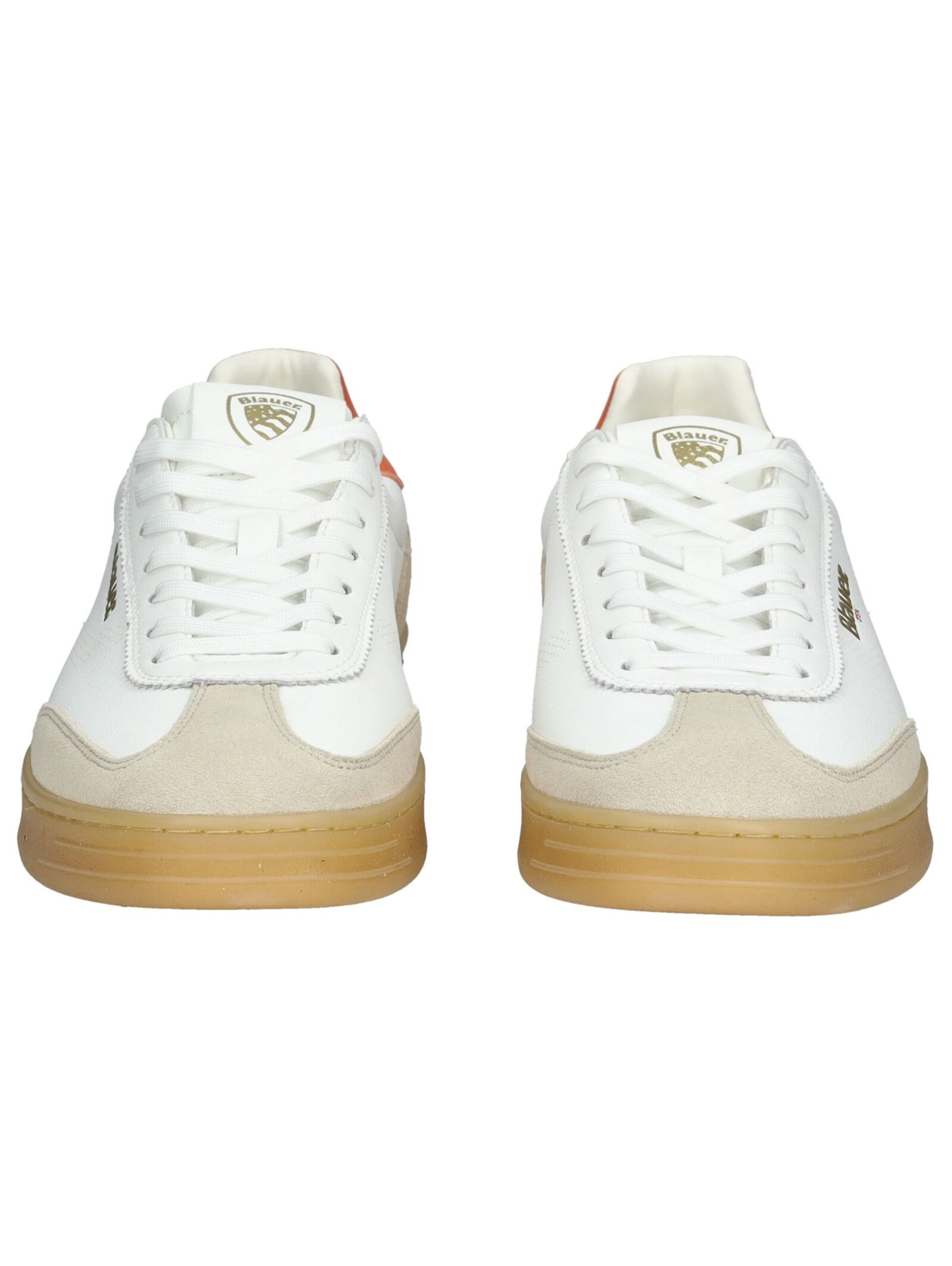 Baskets basses Blauer.USA en blanc