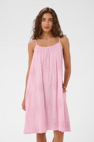CULTURE - Vestido 'CULelau' em rosa: frente