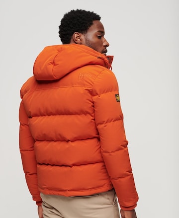 Superdry Zimná bunda 'Everest' - oranžová