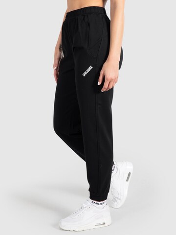 Smilodox Tapered Workout Pants 'Althea' in Black