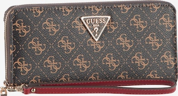 GUESS Wallet 'Noelle' in Brown: front