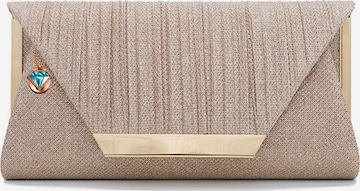 Elegon Clutch 'Model Jordan' in Gold: front