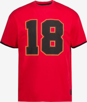 T-Shirt JAY-PI en rouge : devant