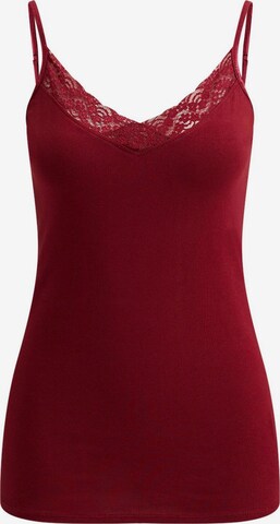 WE Fashion Top in Rood: voorkant