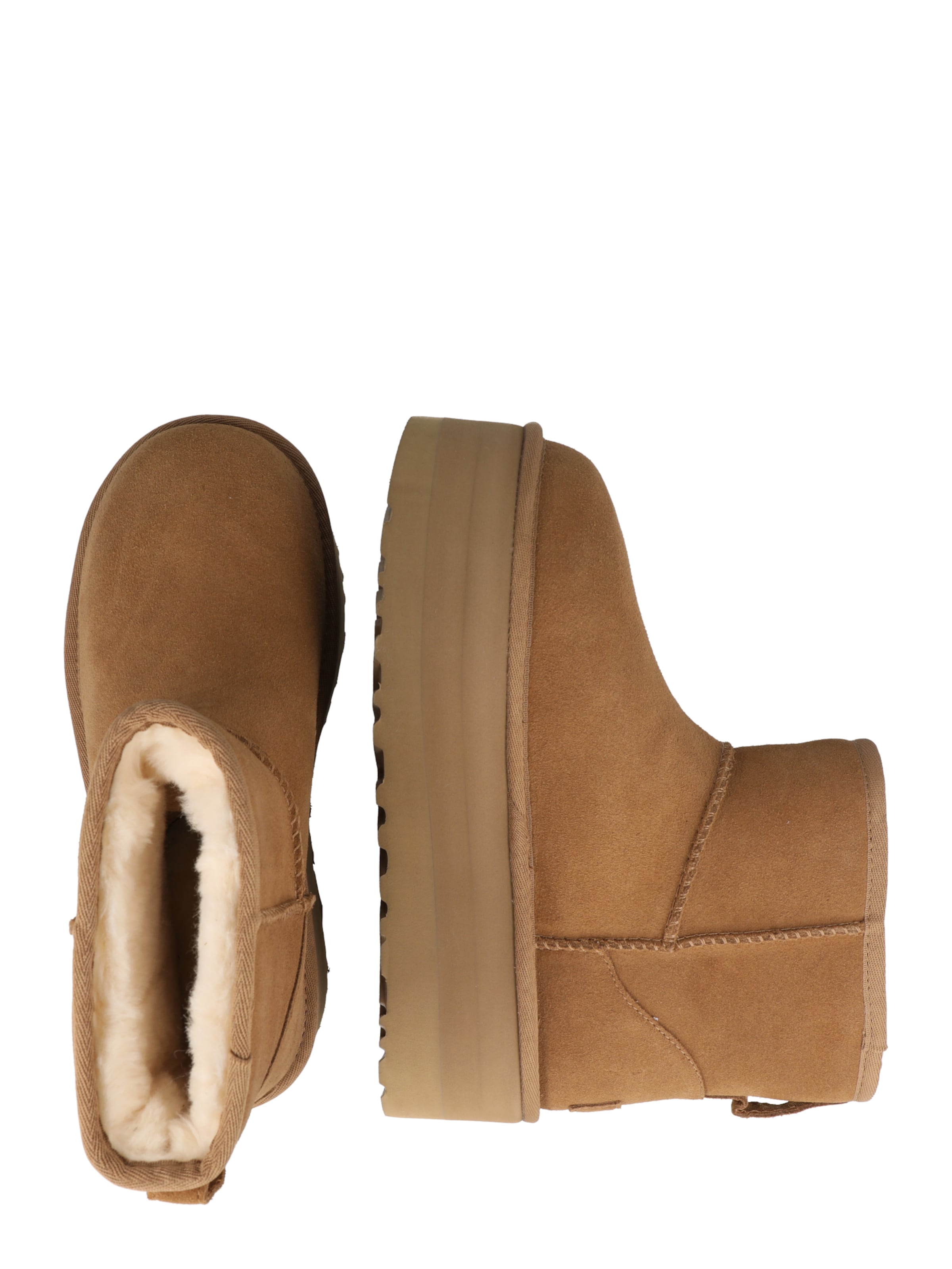 brūns UGG Klasiski zābaki 'Classic Mini'