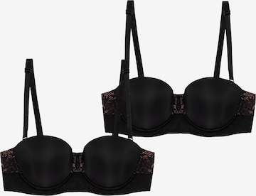 TRIUMPH Bra ' Vivid Spotlight ' in Black: front