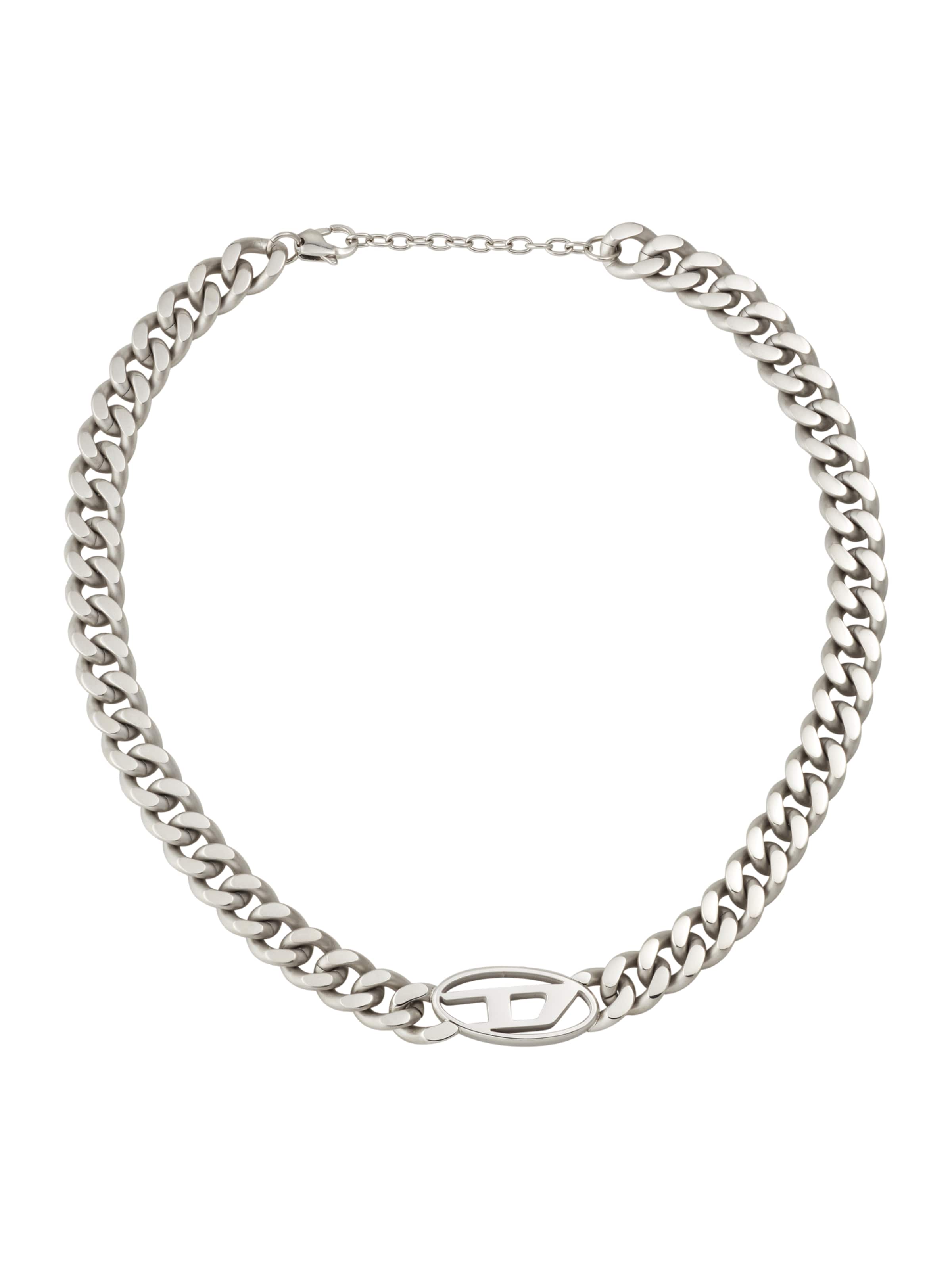 DIESEL Kette in Silber: Vorderseite