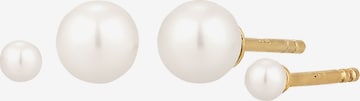 Boucles d'oreilles 'Pearl' ELLI en or : devant