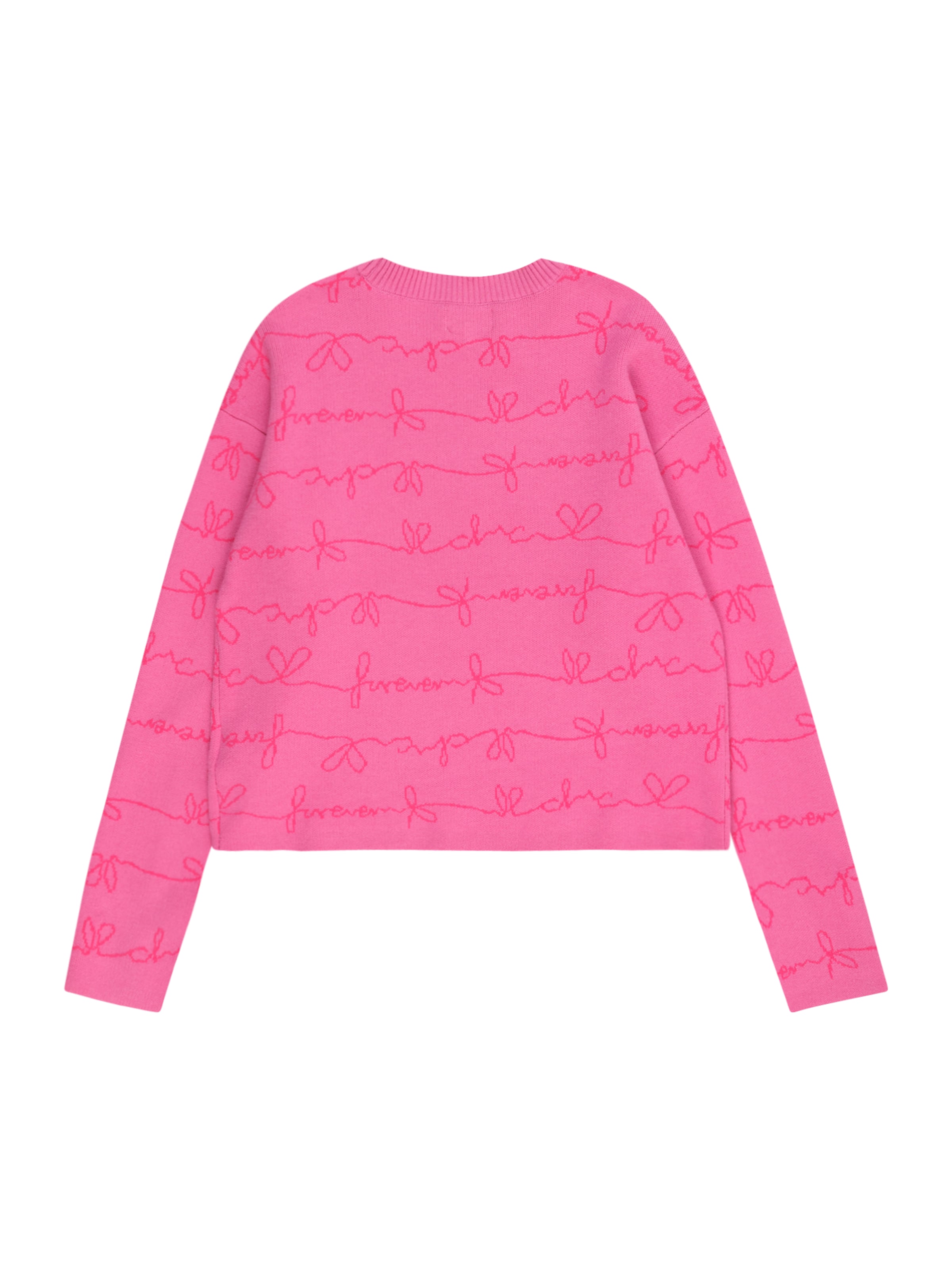 ONLY GIRLS Свитер в Ярко-розовый