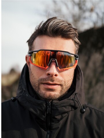 VEYREY Sports sunglasses in Orange