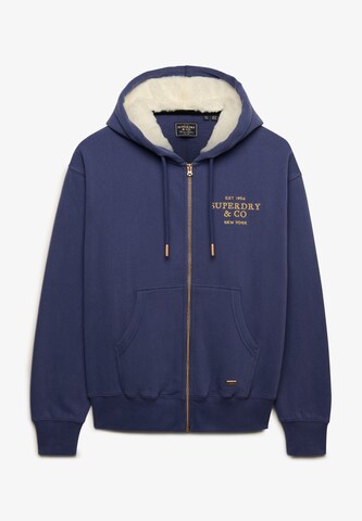 Superdry & Co Sweatjacke in Blau