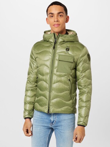 Blauer.USA Between-season jacket in Green: front