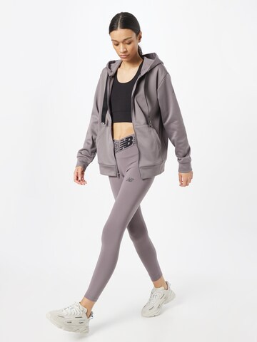 new balance Athletic Zip-Up Hoodie 'Relentless' in Grey