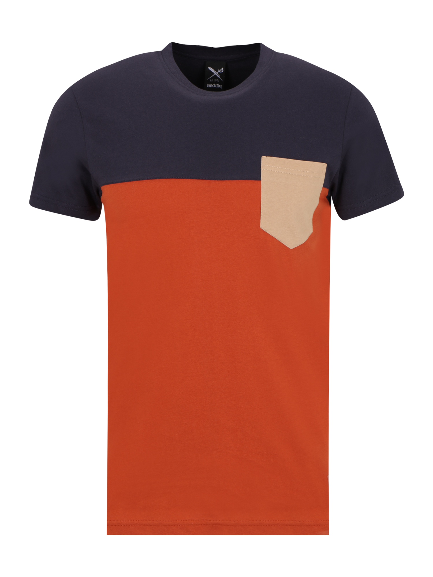 Koszulki Mężczyźni Iriedaily Koszulka w kolorze Rdzawobrązowym 