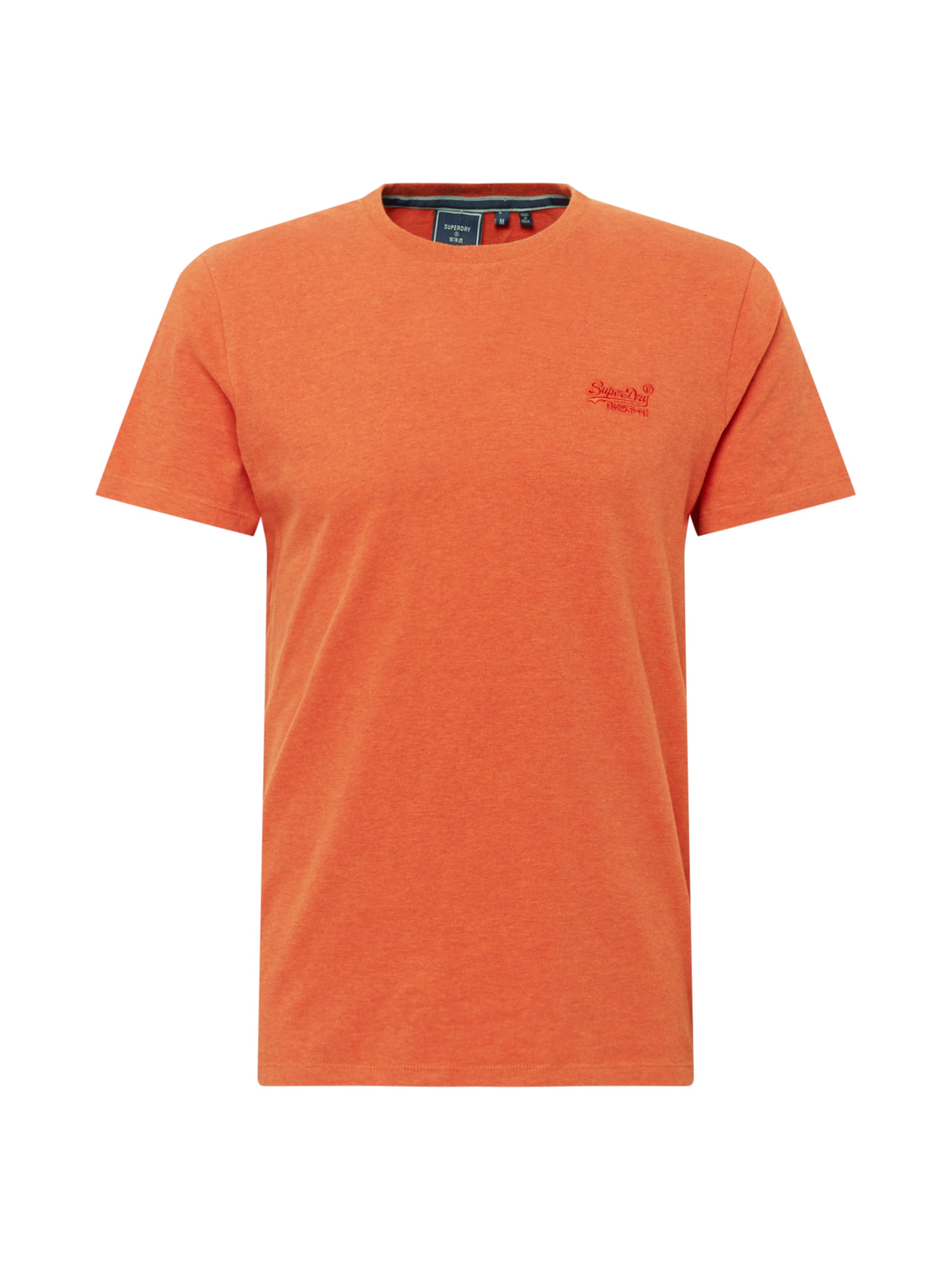 Superdry Tričko 'Essential' – oranžová: přední strana