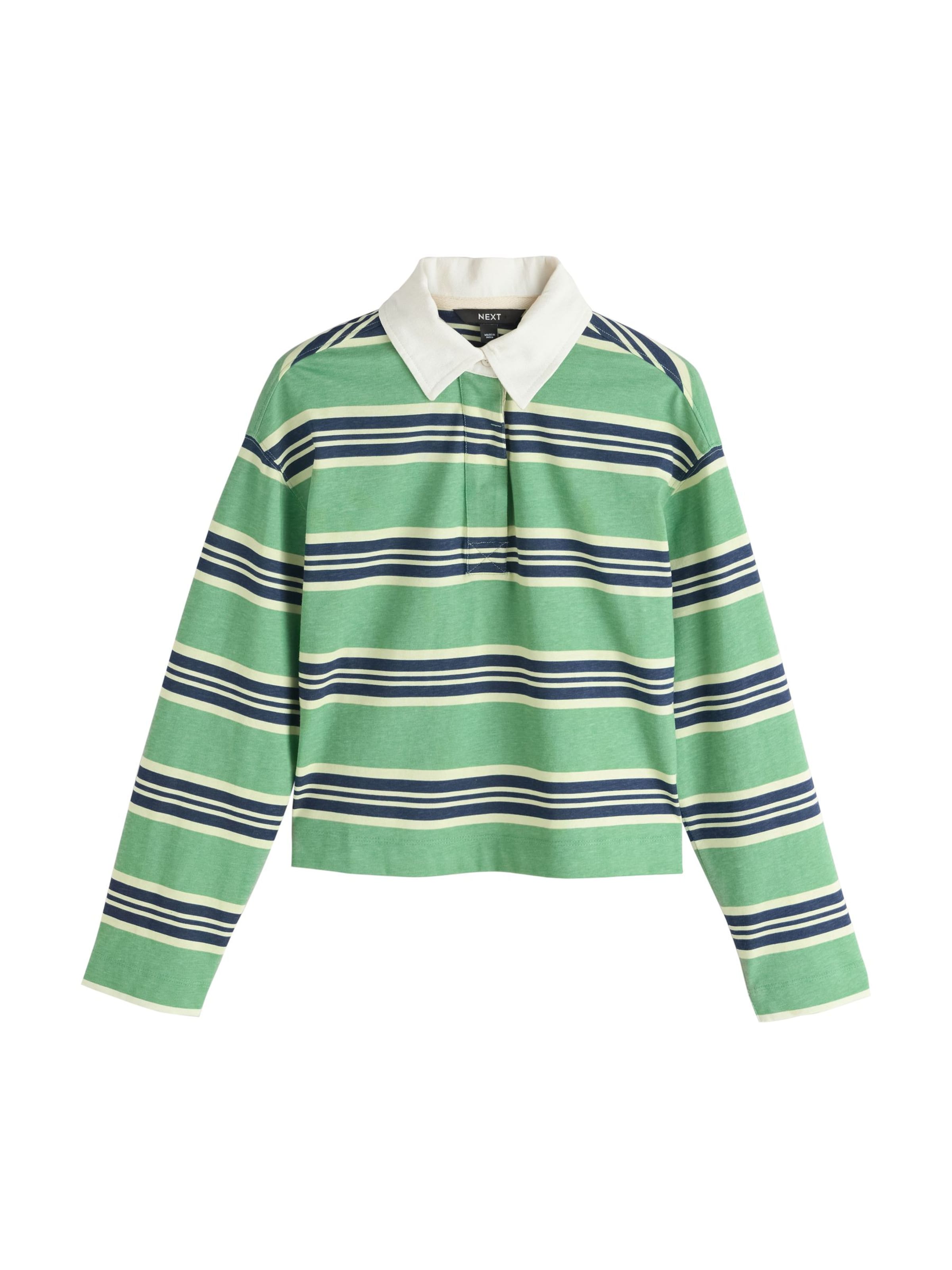 Next Pulóver - zöld: elől