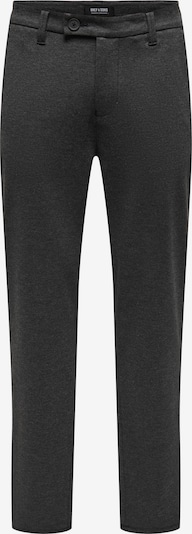 Only & Sons Pantalón chino 'MARK CAY' en gris oscuro, Vista del producto