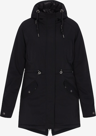 DreiMaster Vintage Between-seasons parka in Black: front