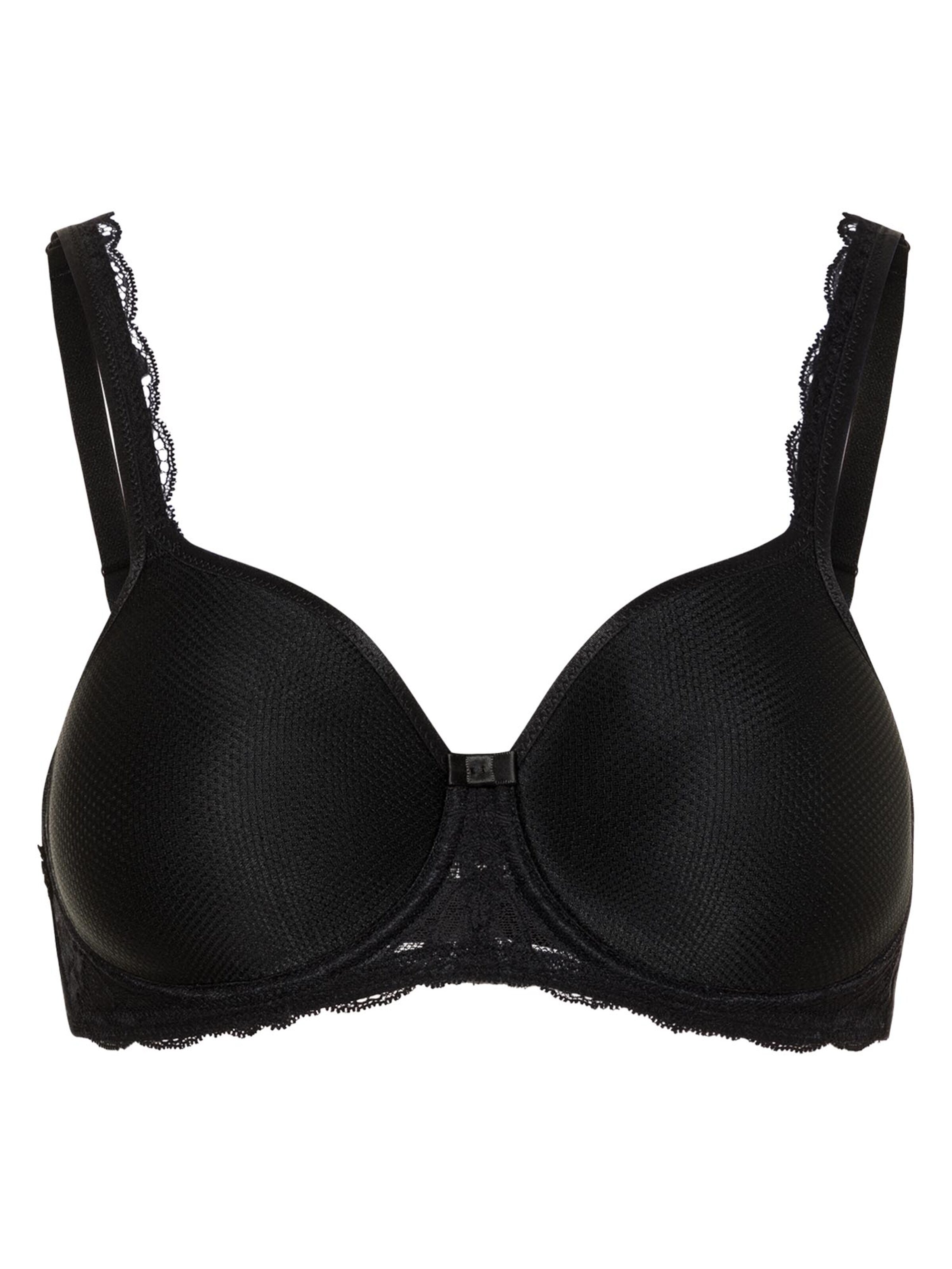 SUSA T-Shirt BH 'Porto'‌‌‌‌‌‌‌‌ in Schwarz: Vorderseite