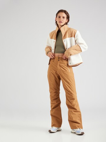 PROTEST Regular Sportbroek 'CINNAMON' in Beige