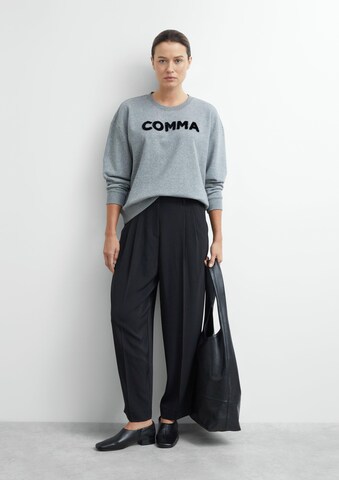 COMMA Sweatshirt in Grijs: voorkant
