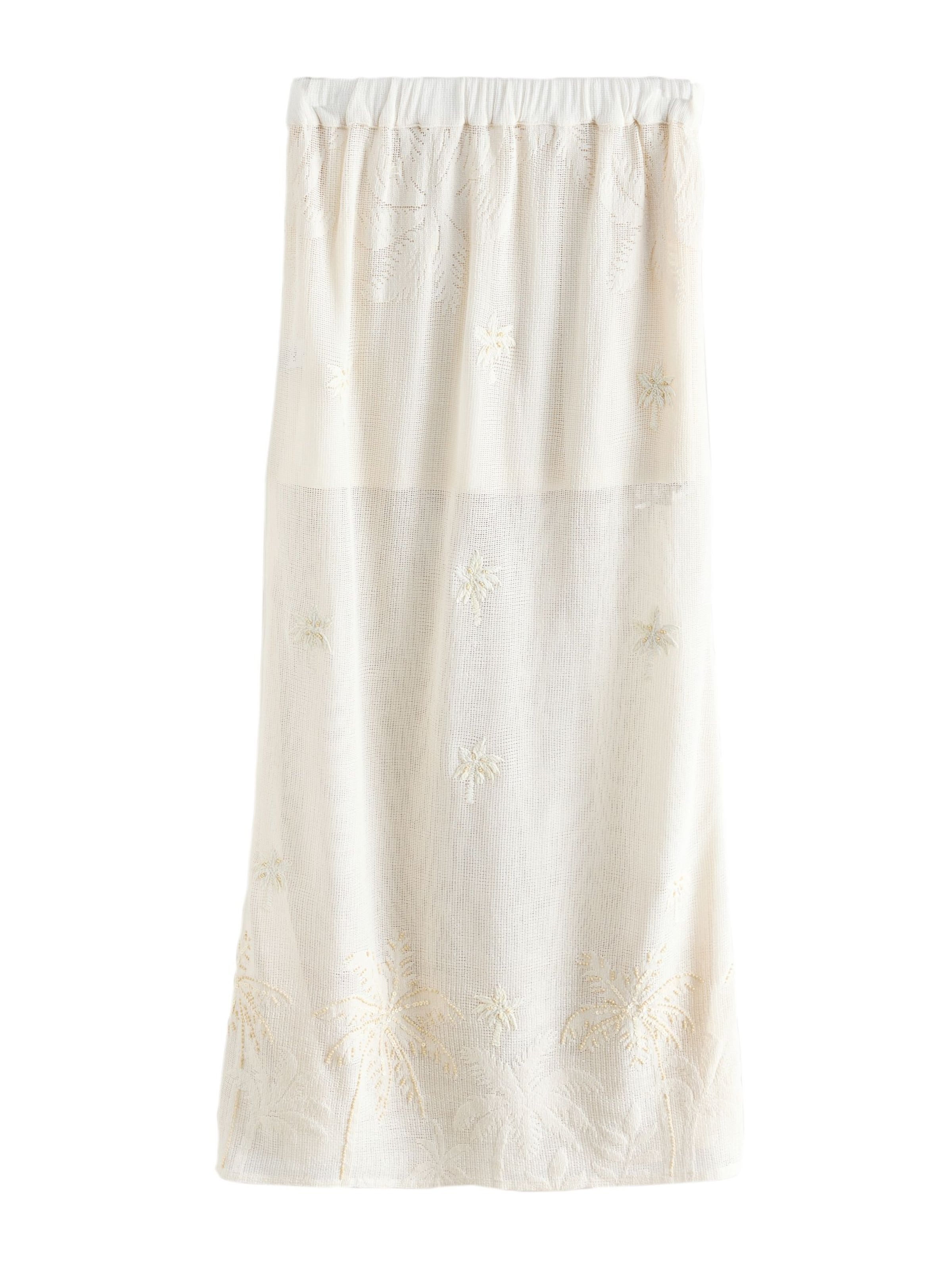 Next Skirt in Beige: front