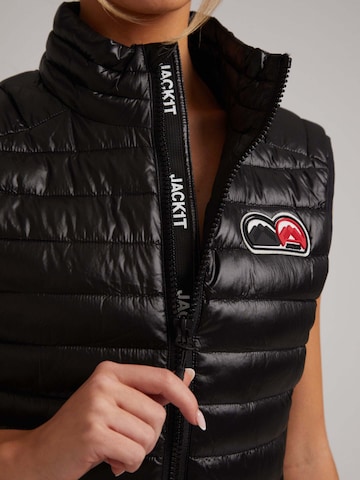 JACK1T Outdoor jacket ' SPORTL1TE Leichte Weste 2.0 ' in Black