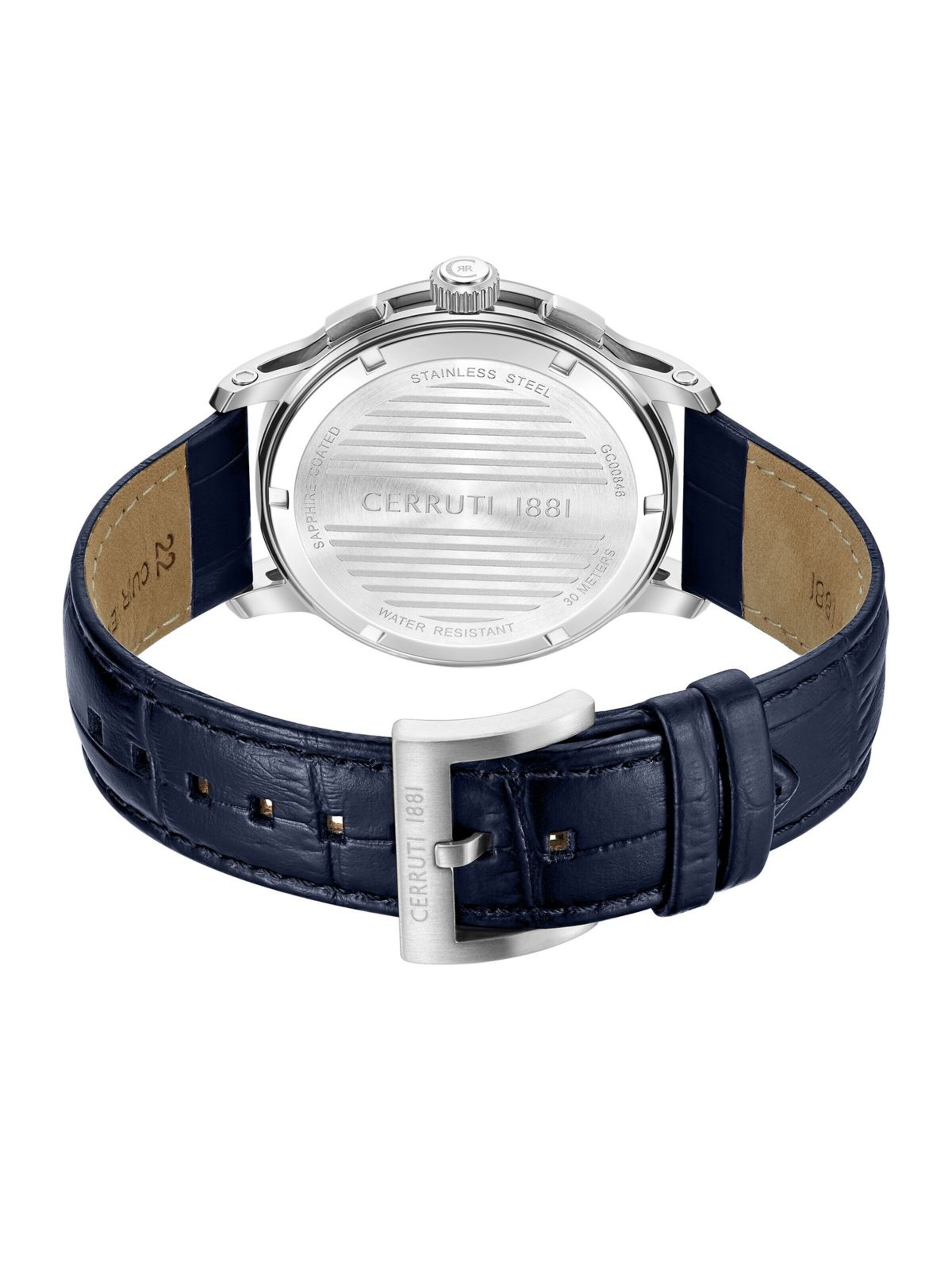 Montre à affichage analogique CERRUTI 1881 en bleu