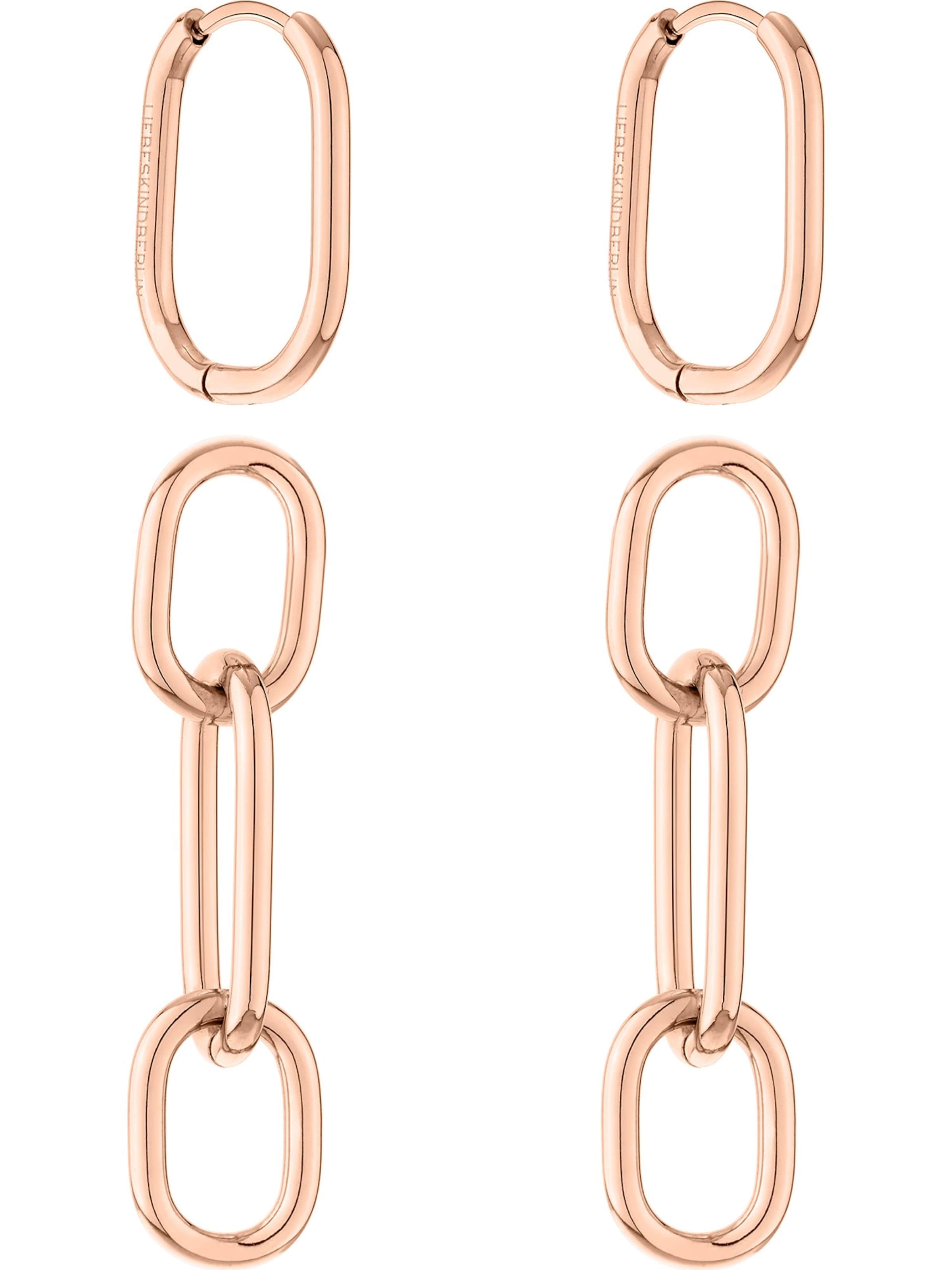 Boucles d'oreilles Liebeskind Berlin en or