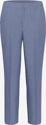 Kaffe Pleated Pants 'Sakura' in Blue: front