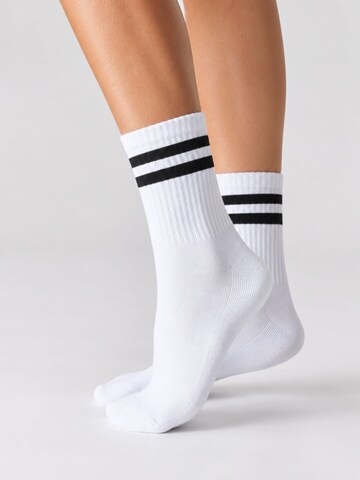 sockenkauf24 Athletic Socks in White