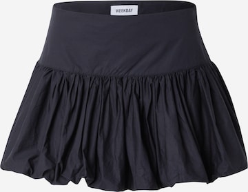 Gonna di WEEKDAY in nero: frontale