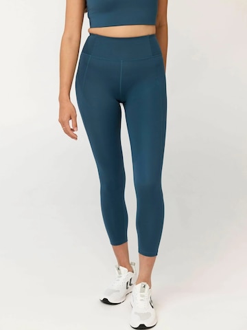 Girlfriend Collective Regular Housut ' Compressive ' värissä sininen: etupuoli