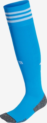 ADIDAS PERFORMANCE Athletic Socks in Blue: front