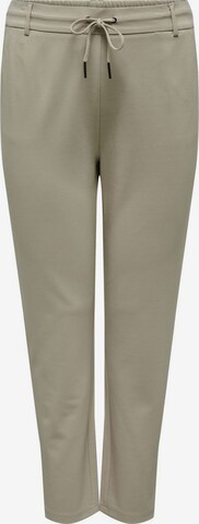 Effilé Pantalon ONLY Carmakoma en vert : devant