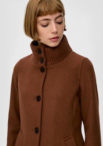 s.Oliver Between-Seasons Coat in Brown
