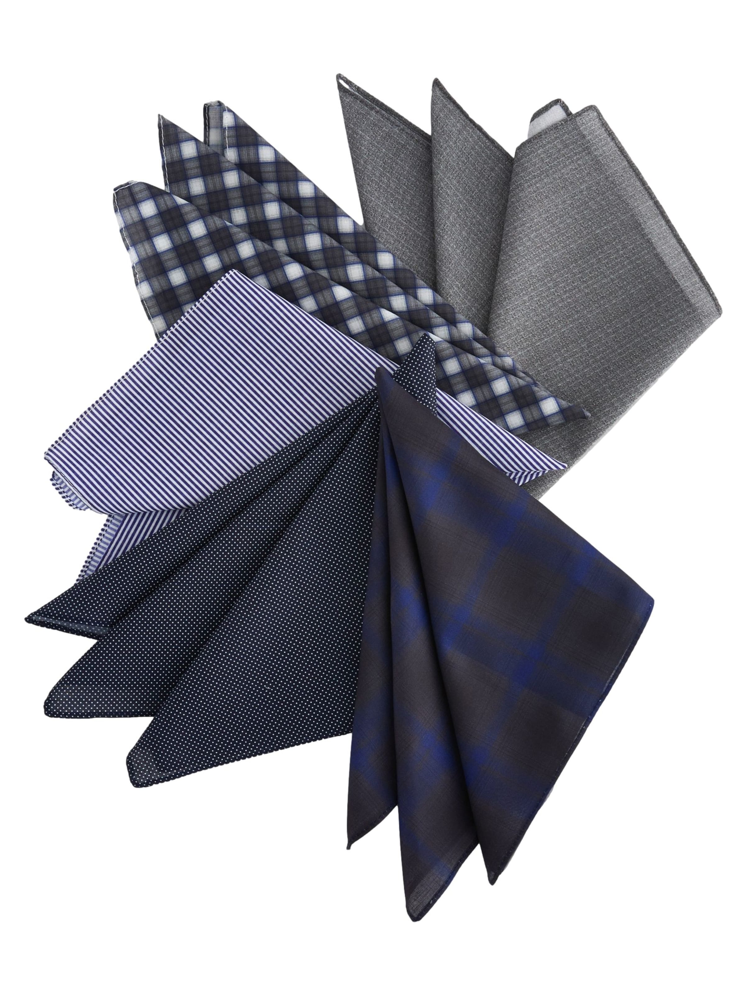 Next Tørklæde i blå: forside