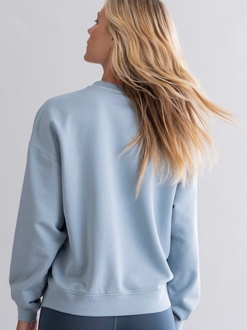Hey Honey Sweatshirt 'Sweater Cotton' in Blauw