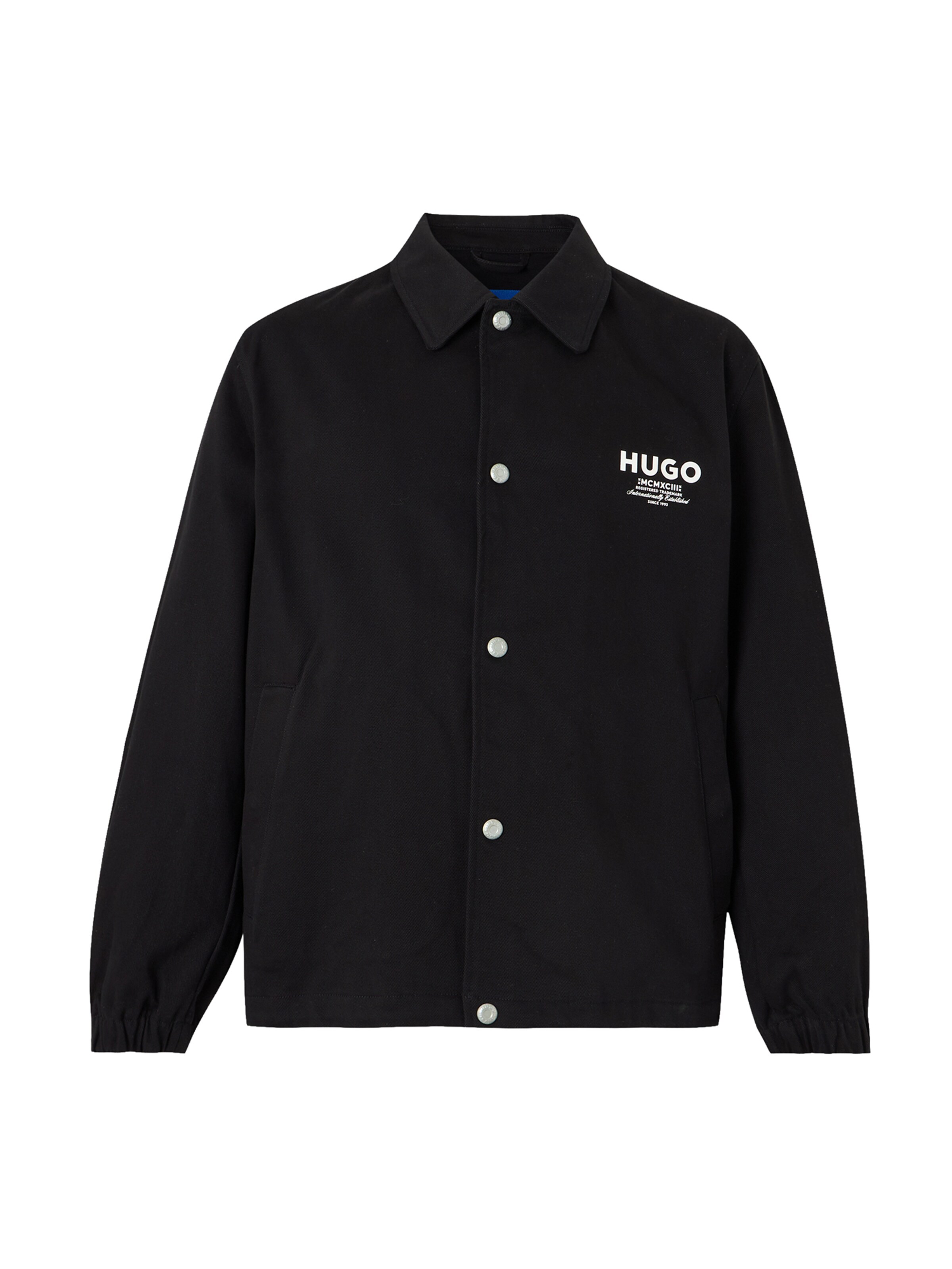 HUGO Between-season jacket 'Biyo2631' in Black: front